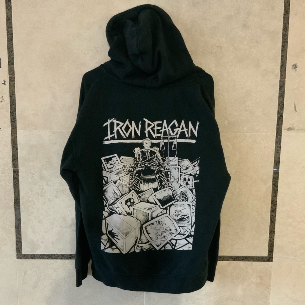 Iron Reagan hoodie XL